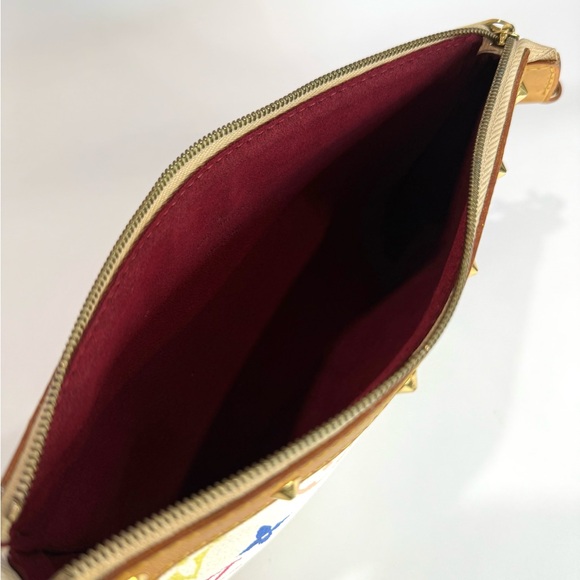 ✨SOLD✨ Vintage Louis Vuitton Murakami Multicolor Pochette - Picture 15 of 16